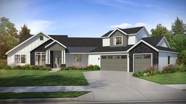 Palisade Elv D - 2 Story House Plans